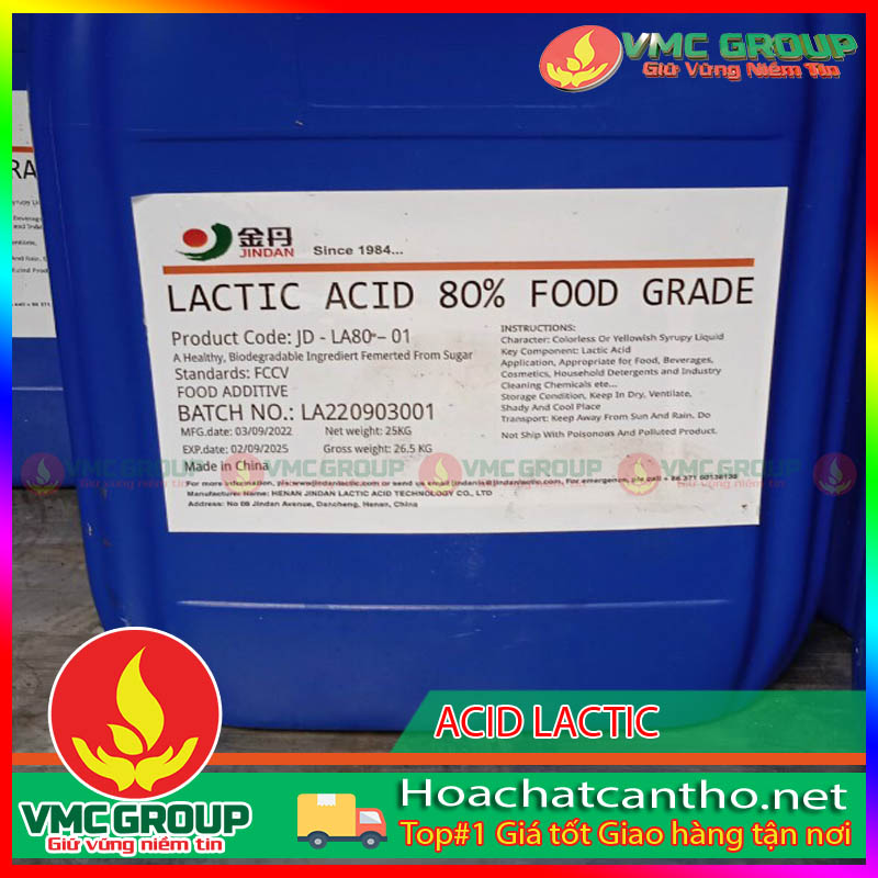 Mua Axit lactic tại Việt Mỹ chất lượng cao