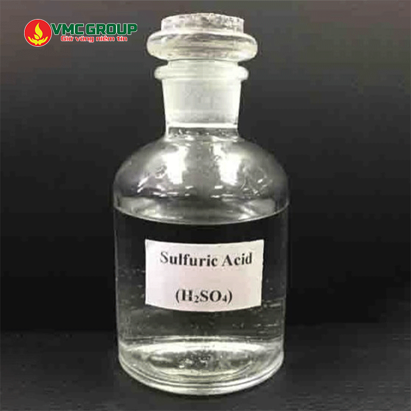 Sulfuric acid có dạng lỏng không màu